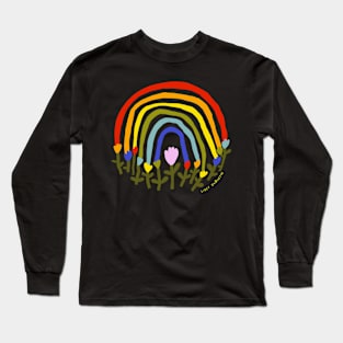 Rainbow Garden Long Sleeve T-Shirt